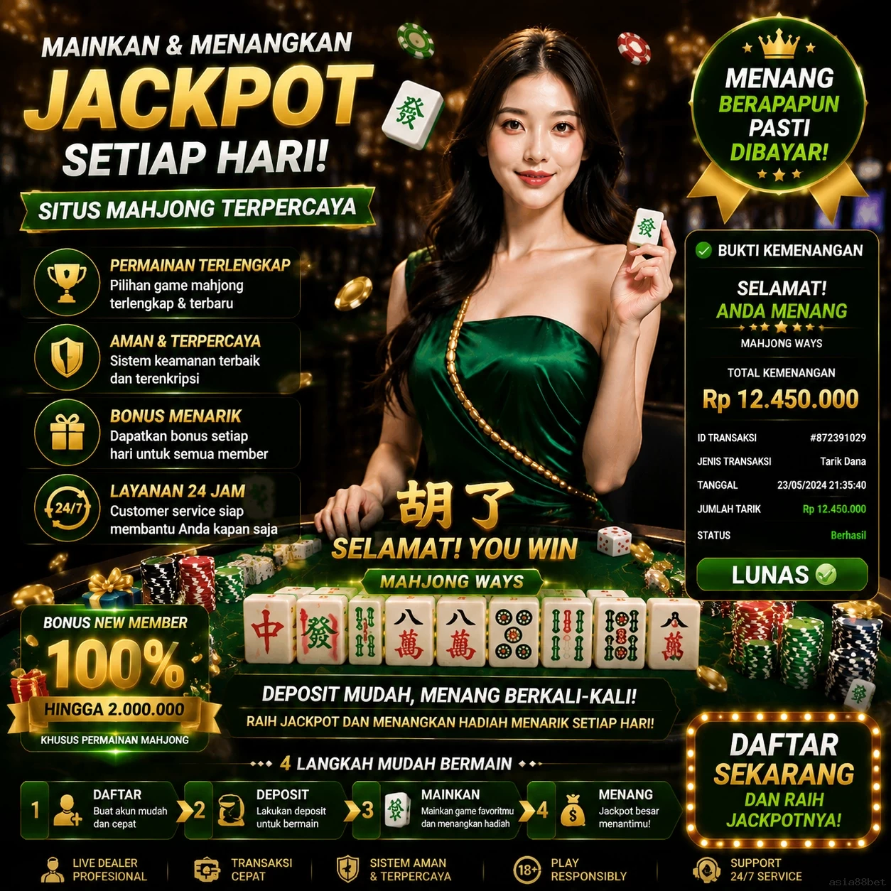 asia88bet Indonesia - Peningkatan performa dan UI/UX terbaru